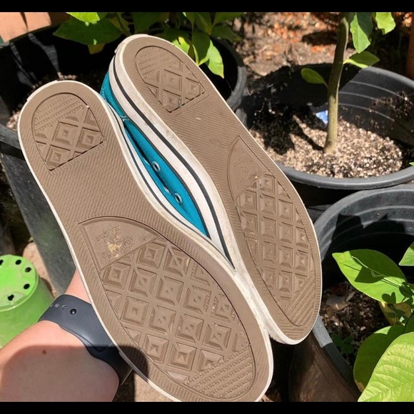 COPY - Aquamarine teal converse high top chucks! - Picture 4 of 4